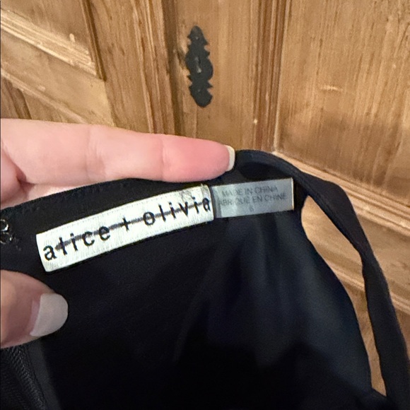 Alice + Olivia Black Dress - Picture 8 of 9